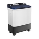 LAVADORA 16 KG MANUAL DOBLE TINA SEMIAUTOMATICA 53.7X90X105.1CM BLANCO/GRIS -MABE