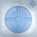 LAVADORA 16 KG MANUAL DOBLE TINA SEMIAUTOMATICA 53.7X90X105.1CM BLANCO/GRIS -MABE