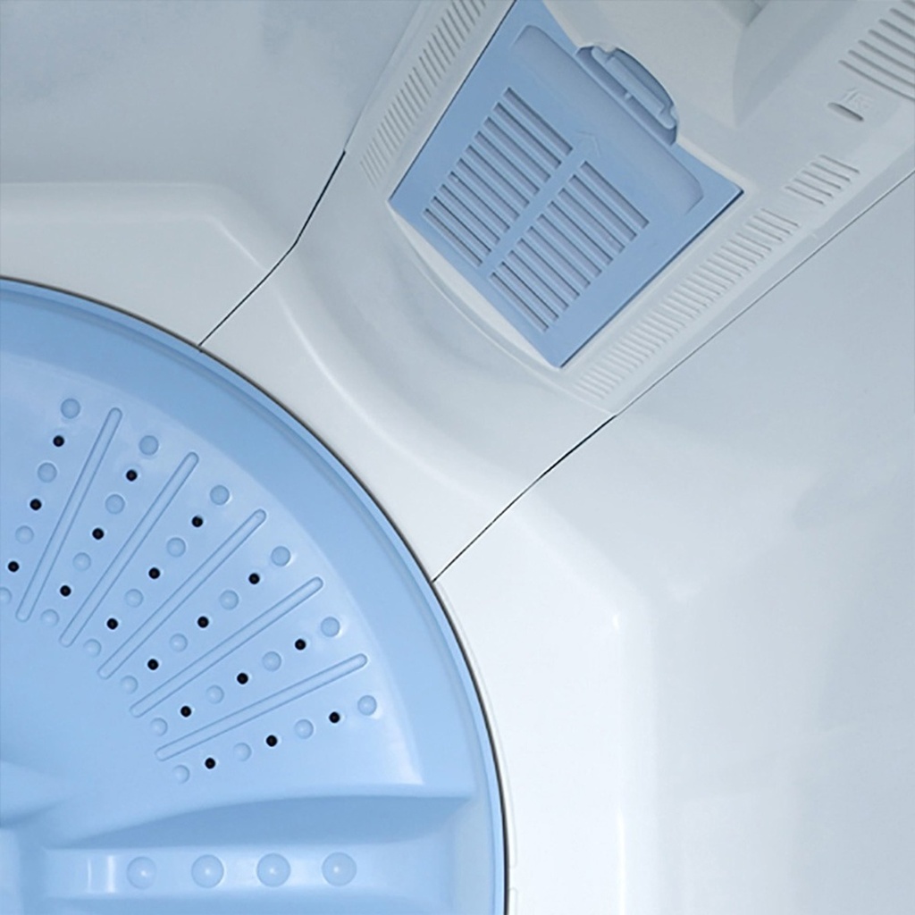 LAVADORA 16 KG MANUAL DOBLE TINA SEMIAUTOMATICA 53.7X90X105.1CM BLANCO/GRIS -MABE