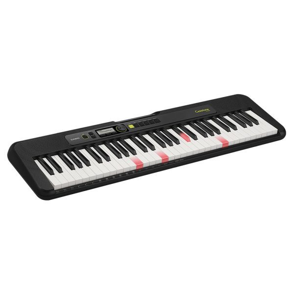 TECLADO MUSICAL ELECTRONICO 61 TECLAS C/ILUMINACION NEGRO/-CASIO