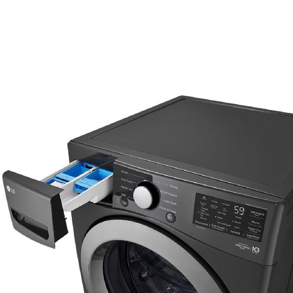 LAVADORA DE CARGA FRONTAL 25KG INVERTER DIRECT DRIVE SMART GRAFITO/-LG