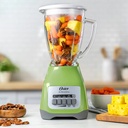 LICUADORA DE TECLAS 500W 2 VEL 1.5LT VERDE/-OSTER