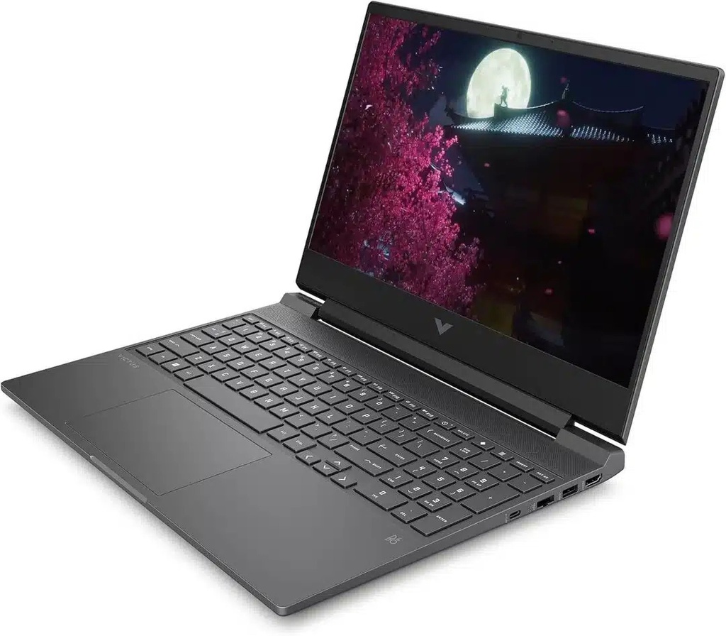LAPTOP HP VICTUS AMD RYZEN 7  8GB RAM 512GB SSD 15.6"  SILVER/-HP