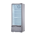 VITRINA REFRIGERADORA 215LT NO FROST VIDRIO PANORAMICO 0 A -7.2ºC 54.5X54X141.5CM BLANCO/-INDURAMA
