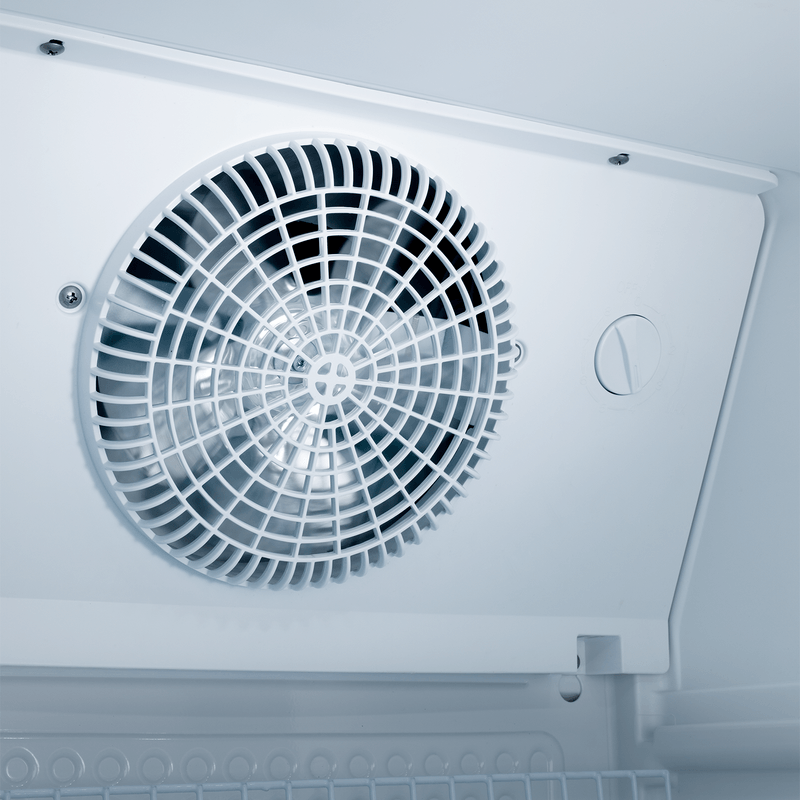 VITRINA REFRIGERADORA 215LT NO FROST VIDRIO PANORAMICO 0 A -7.2ºC 54.5X54X141.5CM BLANCO/-INDURAMA