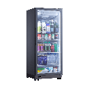 VITRINA VERTICAL 285LT CON 3 NIVELES DE TEMPERATURAS 0 °C A -6ºC 73X74X156.5CM GRIS/-INDURAMA