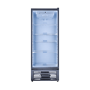 VITRINA VERTICAL 440LT CON 3 NIVELES DE TEMPERATURAS 0 ºC A -6 ºC 76X85X200CM LARGE/GRIS -INDURAMA