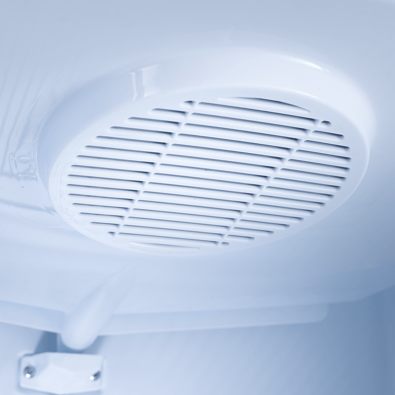 VITRINA VERTICAL 440LT CON 3 NIVELES DE TEMPERATURAS 0 ºC A -6 ºC 76X85X200CM LARGE/GRIS -INDURAMA