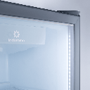 VITRINA VERTICAL 440LT CON 3 NIVELES DE TEMPERATURAS 0 ºC A -6 ºC 76X85X200CM LARGE/GRIS -INDURAMA