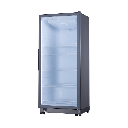 VITRINA VERTICAL 440LT CON 3 NIVELES DE TEMPERATURAS 0 ºC A -6 ºC 76X85X200CM GRIS/-INDURAMA