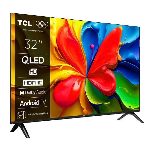 TELEVISOR SMART FHD QLED 32" GOOGLE TV NEGRO/-TCL