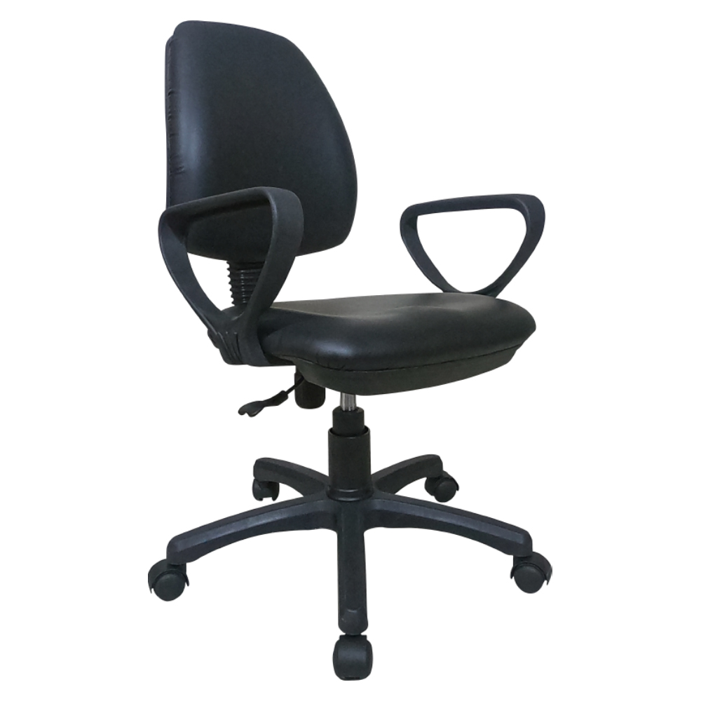 SILLA OFICINA LEE NEGRO/-DEBSA