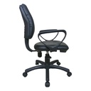 SILLA OFICINA LEE NEGRO/-DEBSA