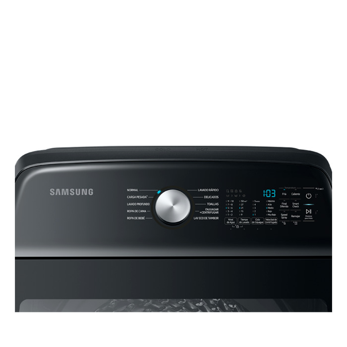 LAVADORA DIGITAL DE CARGA FRONTAL INVERTER 24KG JOG+INMOLD 74.8X70X113.1CM NEGRO/-SAMSUNG