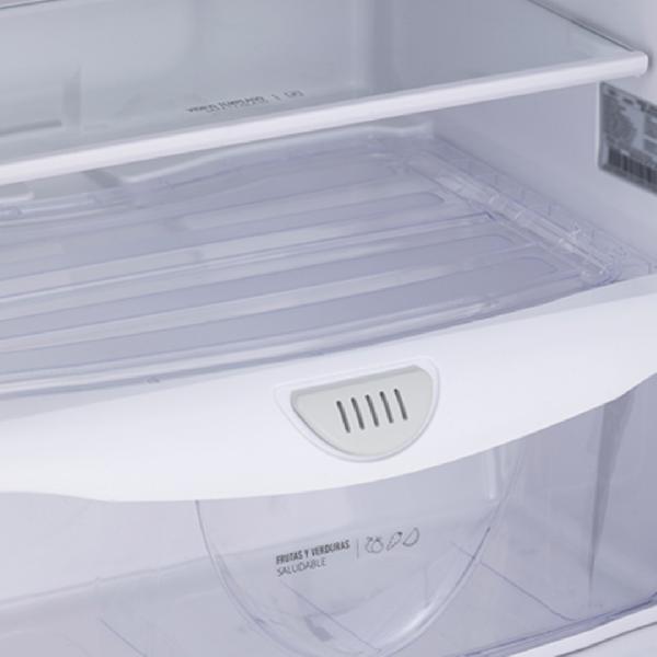 REFRIGERADORA DE 243LT NO FROST MANIJAS INTERNAS 69.2X62X148CM GRIS/TITANIO-HACEB