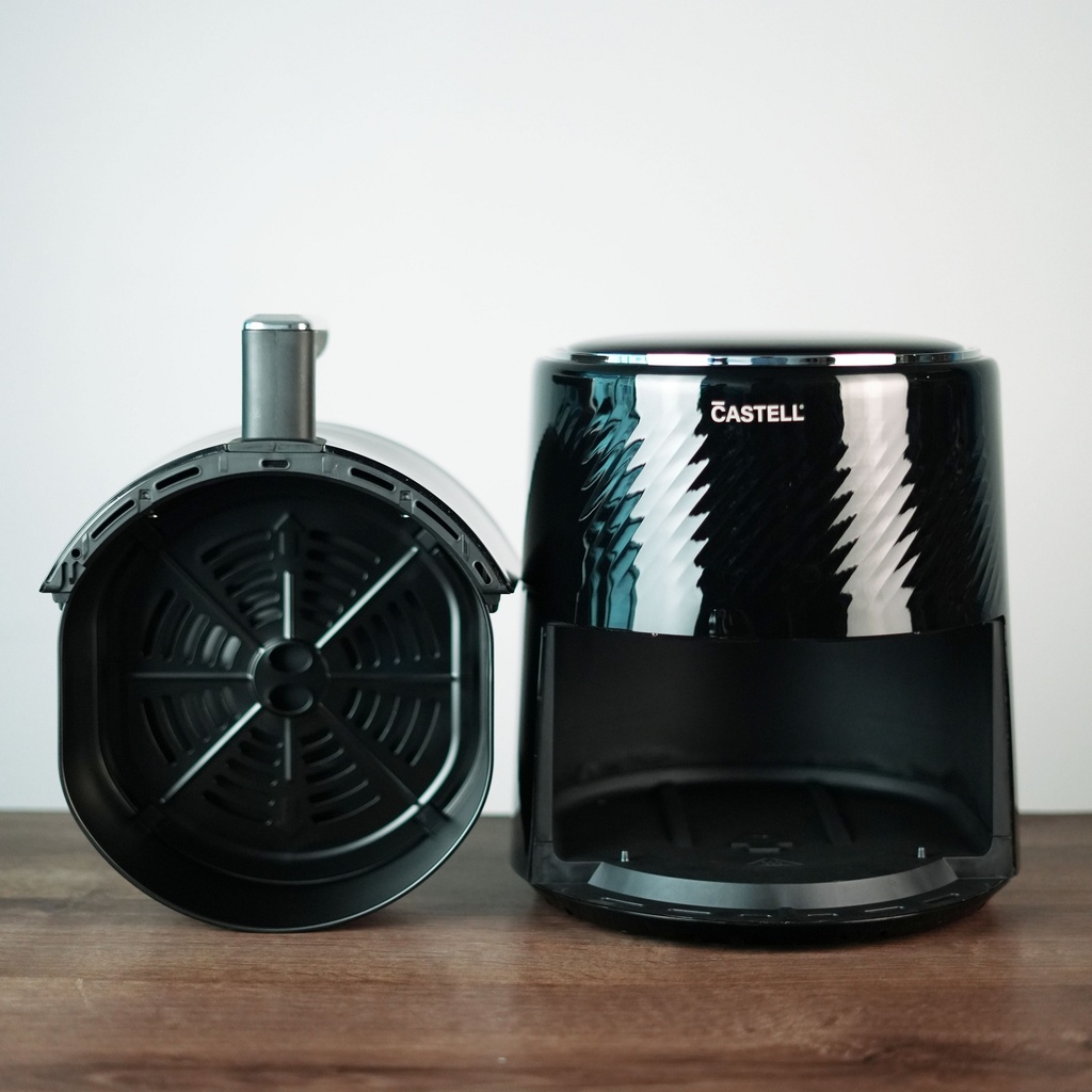 FREIDORA DE AIRE DIGITAL 3.5LT 1200W ANTIADHERENTE 120V-60HZ NEGRO/-CASTELL