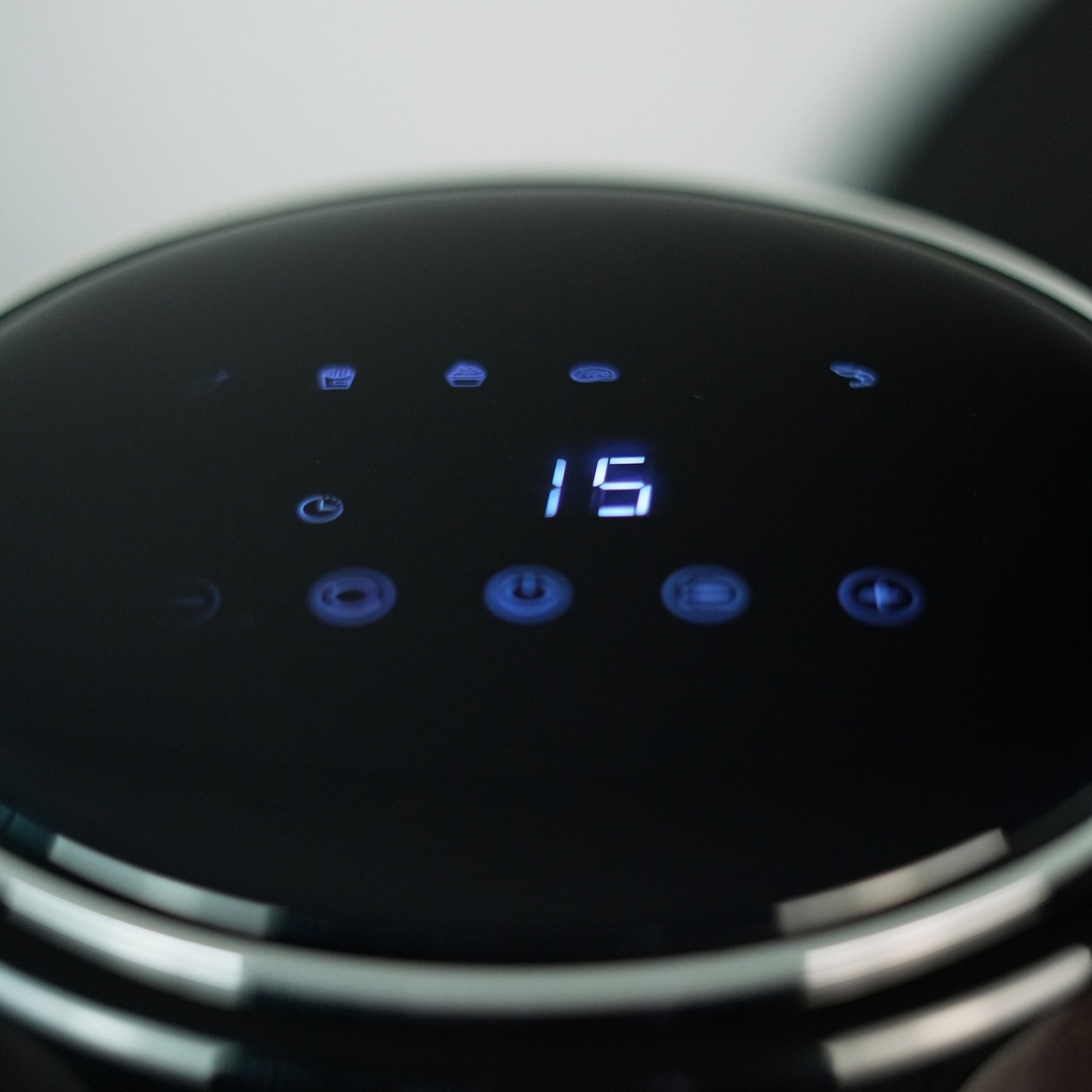 FREIDORA DE AIRE DIGITAL 3.5LT 1200W ANTIADHERENTE 120V-60HZ NEGRO/-CASTELL