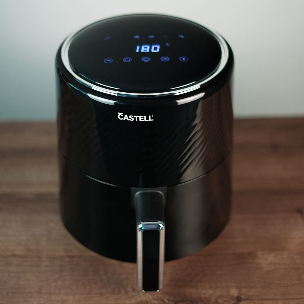 FREIDORA DE AIRE DIGITAL 3.5LT 1200W ANTIADHERENTE 120V-60HZ NEGRO/-CASTELL