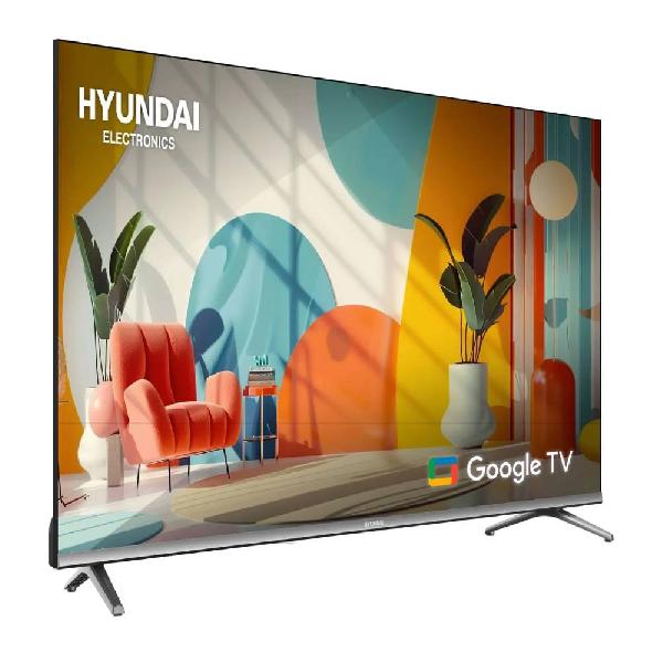 TELEVISOR FHD SMART 43" QLED GOOGLE TV NEGRO/-HYUNDAI