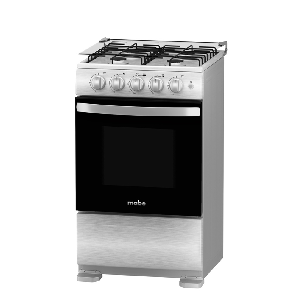 COCINA A GAS 4Q 51CM INOX/-MABE