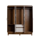 ARMARIO 6P FLASH II C ESPEJO ALMENDRA-EL BOSQUE SA