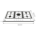 ENCIMERA VIENA II A GAS 5Q INOX/-BP