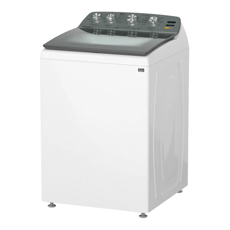 LAVADORA DE ROPA 22KG CON AGITADOR REMOVIBLE BLANCO/-WHIRLPOOL