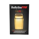 AFEITADORA INALAMBRICA 10000RPM DOBLE LAMINA DORADO/-BABYLISS