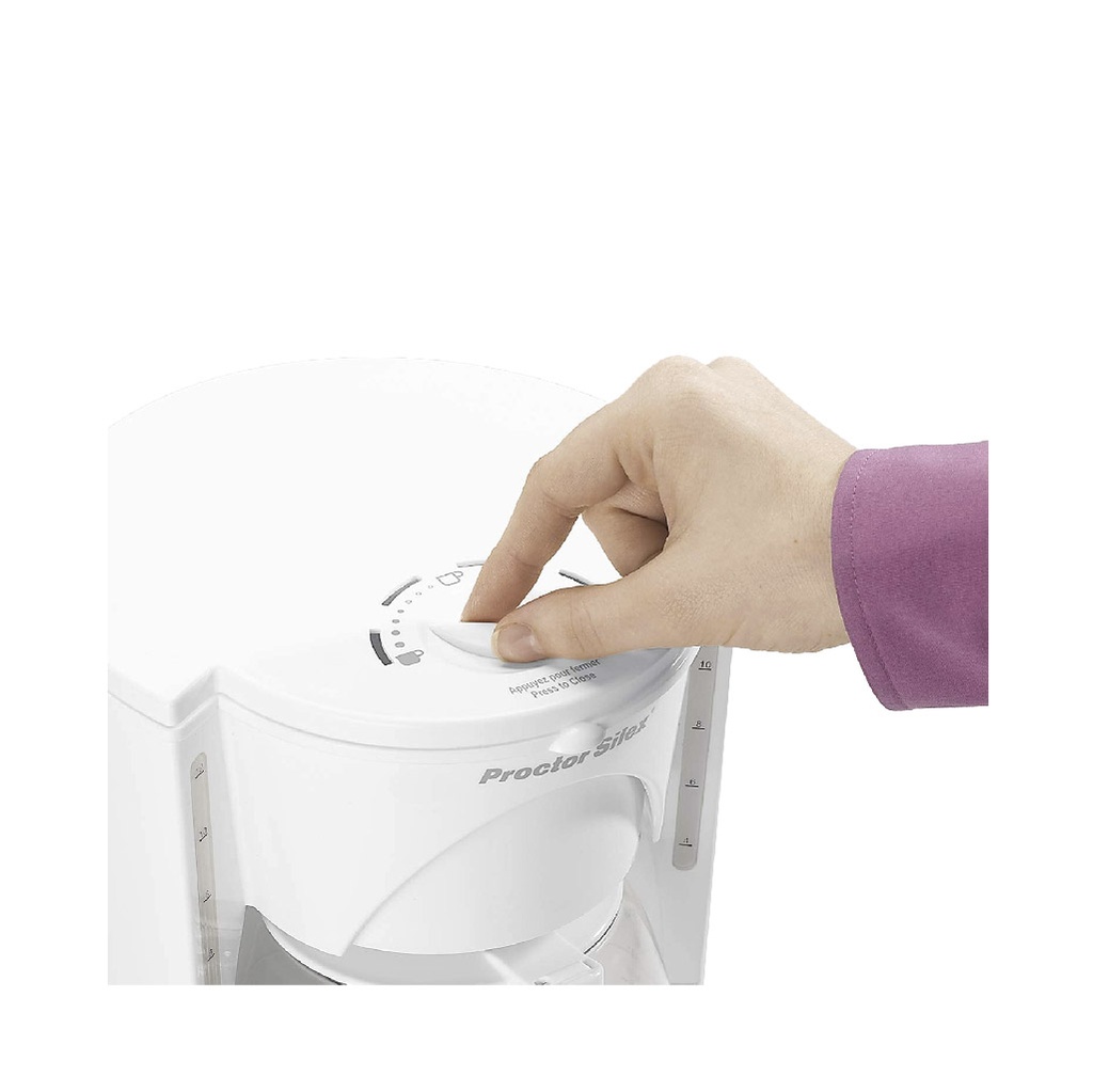 CAFETERA 12TZ 1.5LT 110V - PROCTOR SILEX/ NEGRO