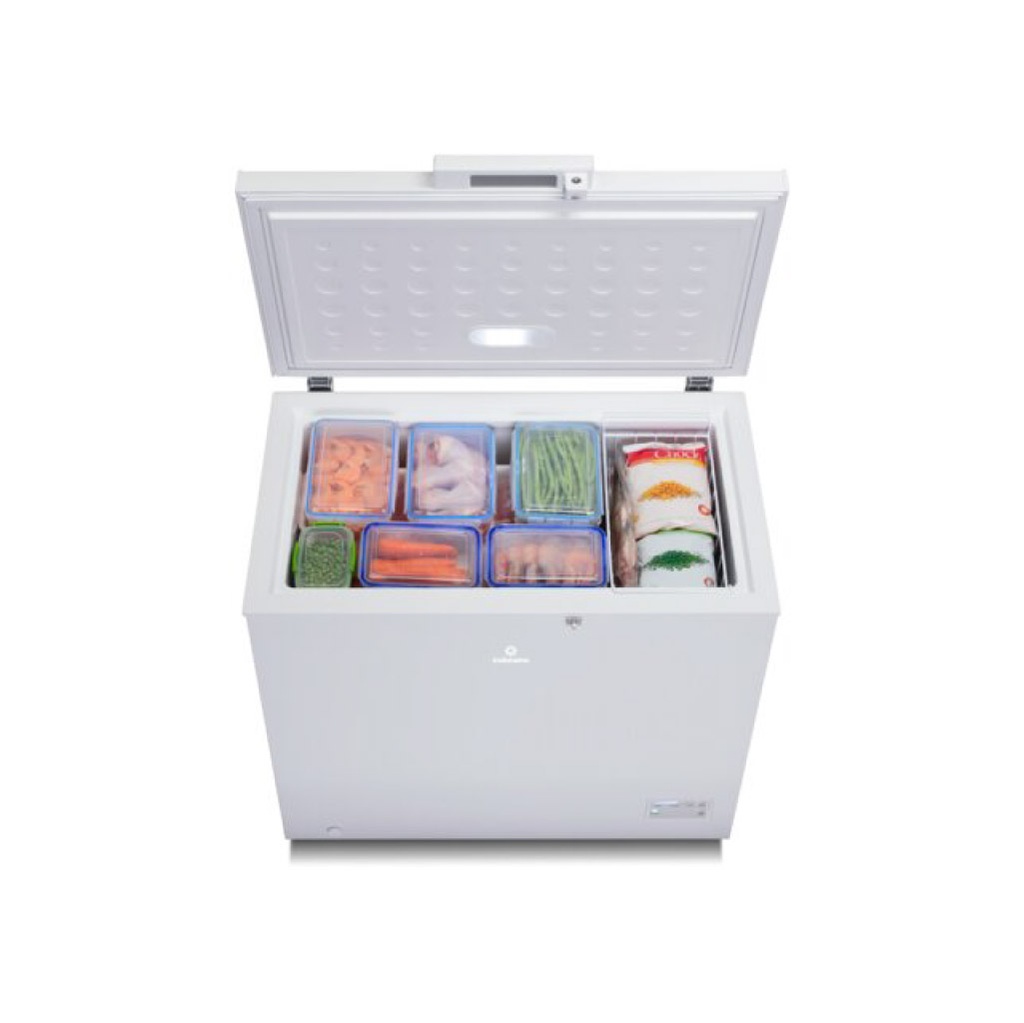 CONGELADOR DE HACER HIELO 13.6KG  S/FROST  BLANCO - INDURAMA