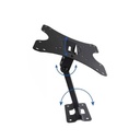 SOPORTE P/TV DE 23" A 43" NEGRO