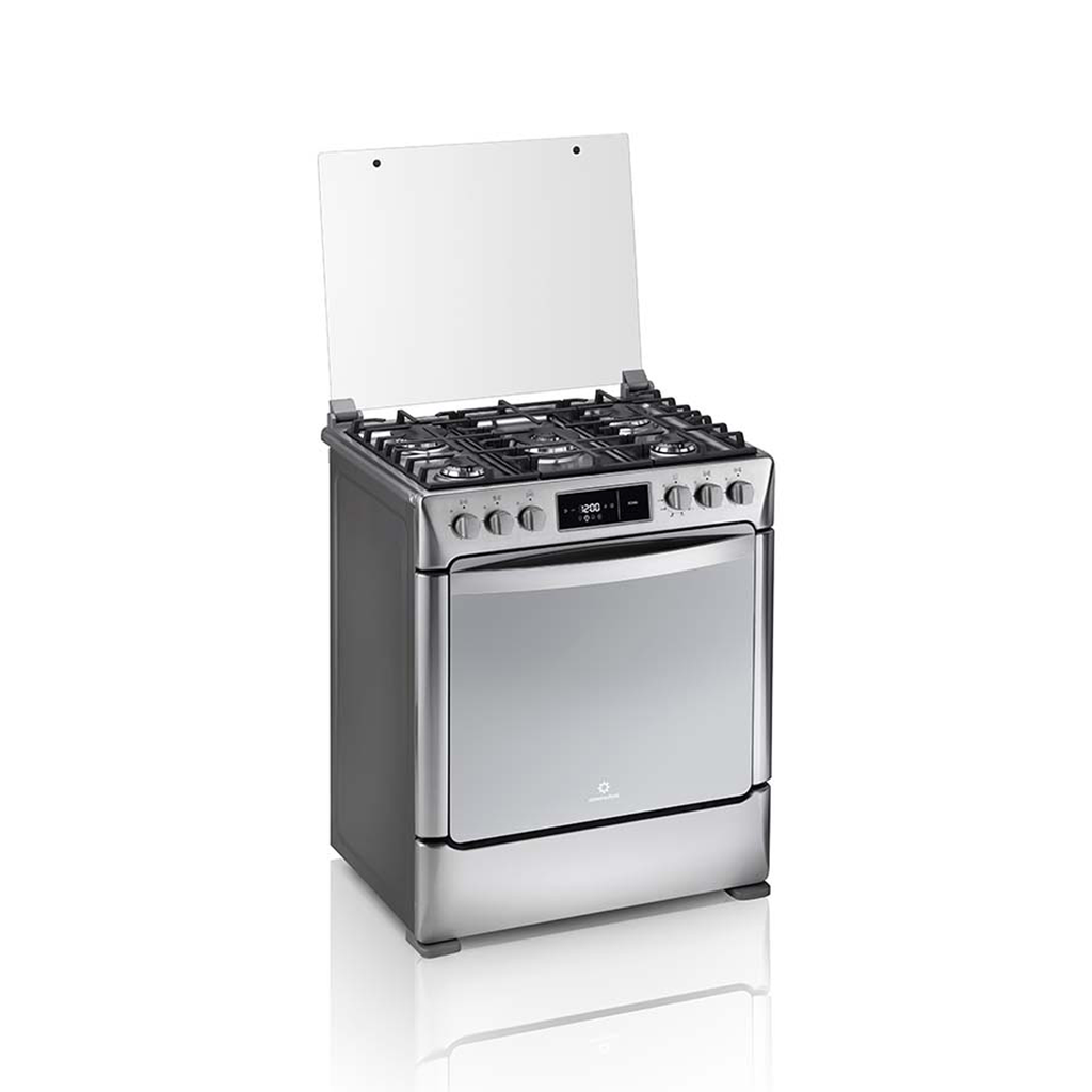 COCINA ROMA ZAFIRO 5Q 30" INOX/-INDURAMA