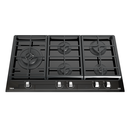 ENCIMERA EMPOTR A/GAS CRISTAL 5Q 90CM NEGRO GZC 95320 XBB - TEKA