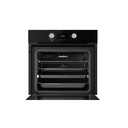 HORNO AIRFRY 70LT C/VENTILACION BANDEJA PROFUNDA CRISTAL NEGRO/-TEKA