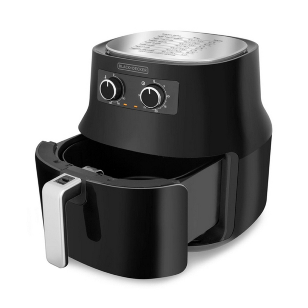 FREIDORA DE AIRE 4LT RELOJ AUTOMATICO NEGRO/-BLACK DECKER