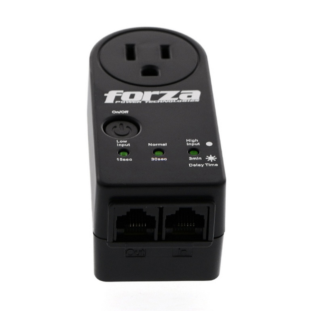 REGULADOR UPS CAPACIDAD 1800W 120V NEGRO - FORZA