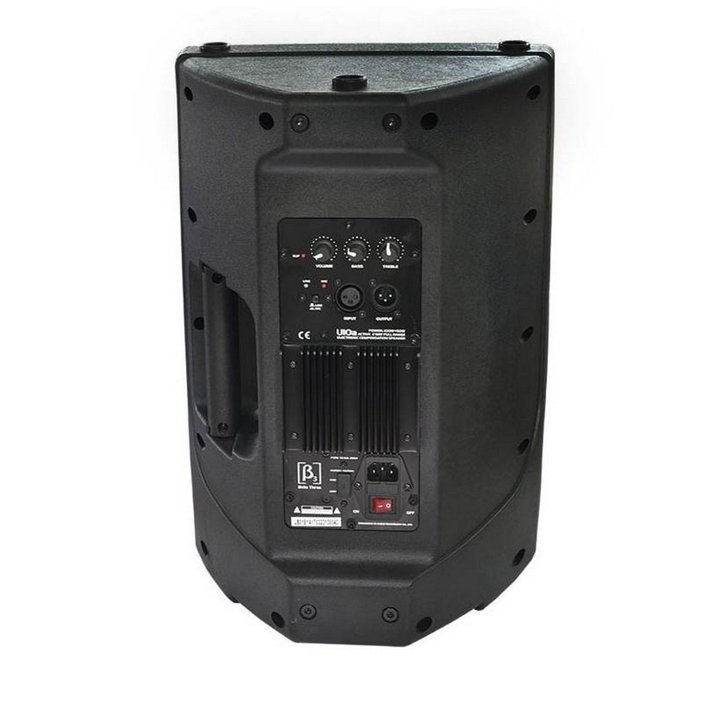 CAJA AMPLIFICADA PASIVA 10" 150RMS NEGRO/-BETA 3 U10A