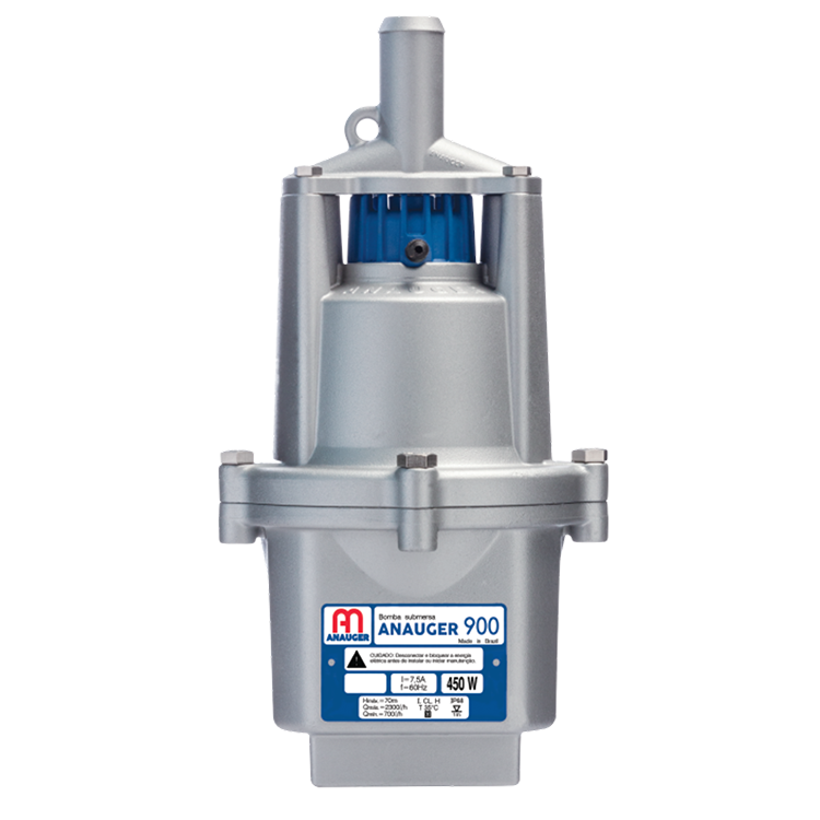 BOMBA ANAUGER SUMERGIBLE 0.60HP MODELO 900 125V 5G 1F 60HZ