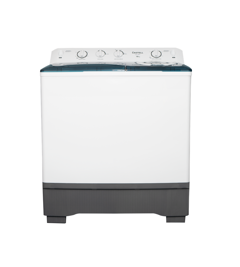 LAVADORA 18 KG MANUAL DOBLE TANQUE -CASTELL