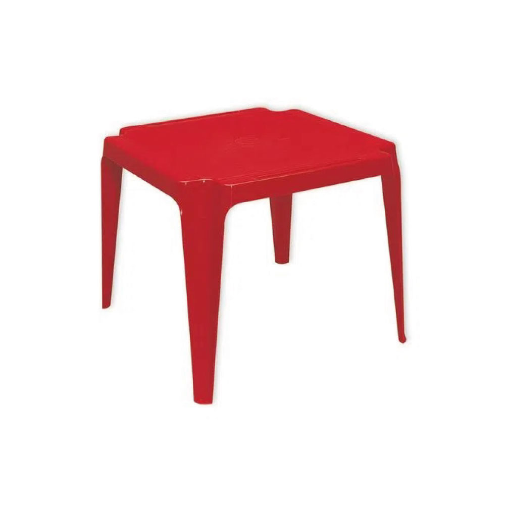 MESA PLASTICA. CAPRY ROJO - PICA