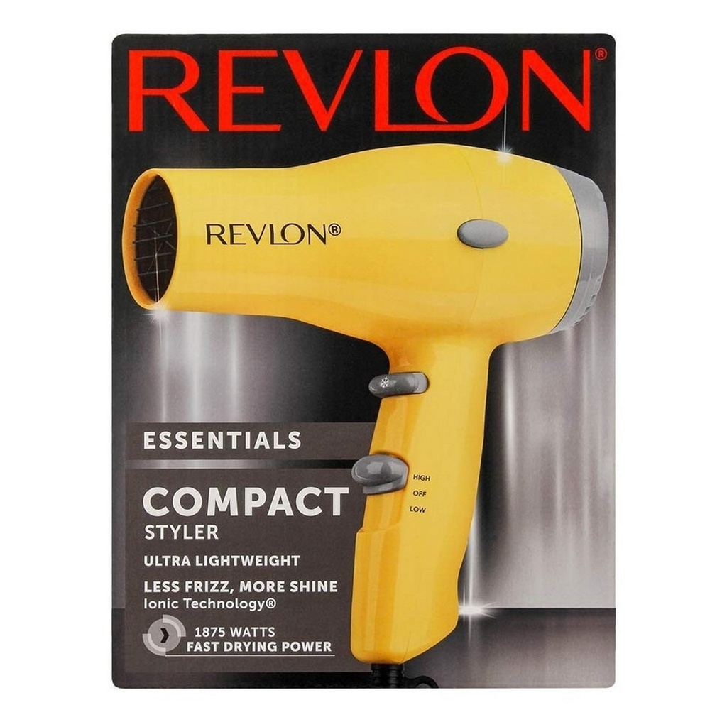 SECADORA DE CABELLO 3/4PLG AMARILLO - REVLON