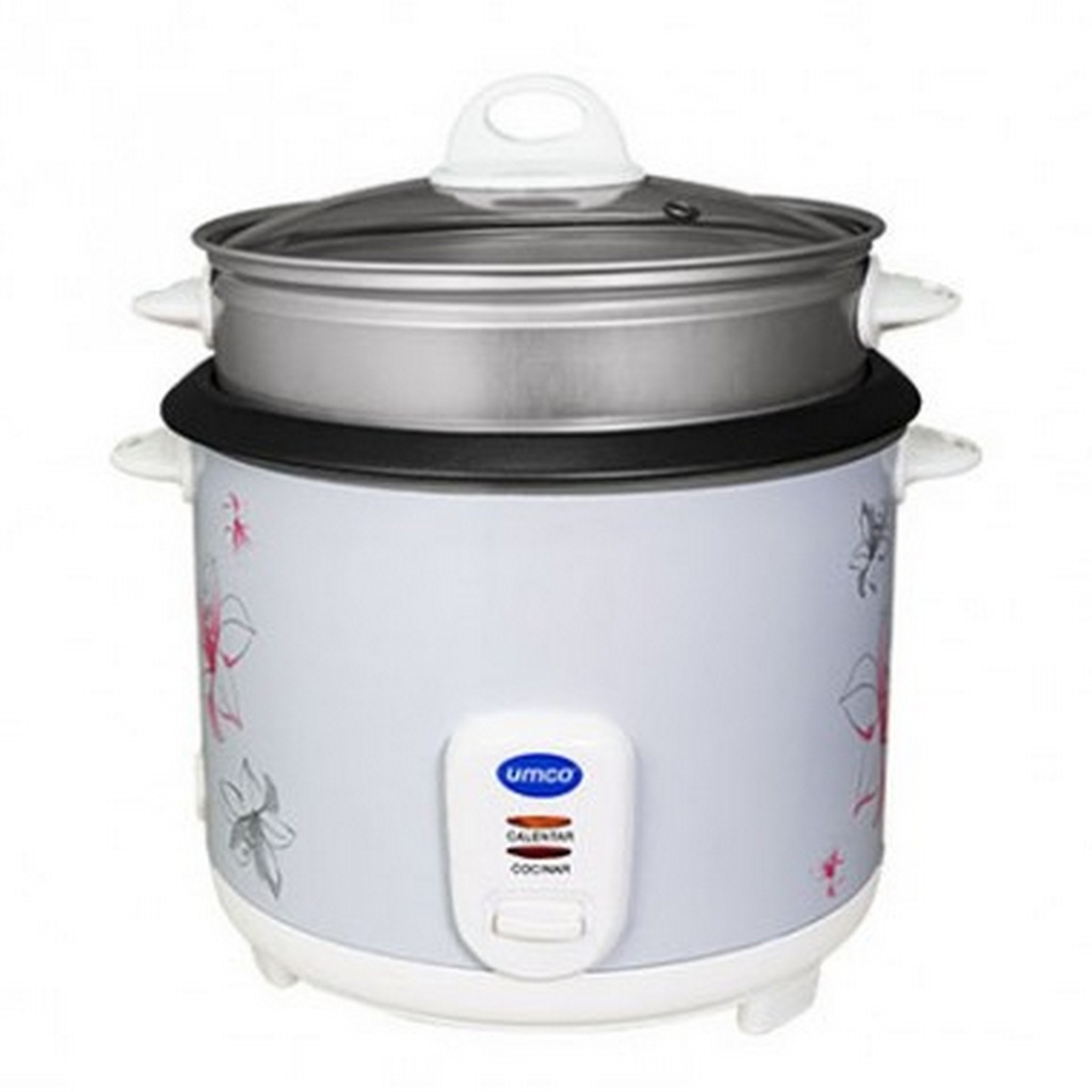 ARROCERA DECORADA DE 1.8LT BLANCO/-UMCO