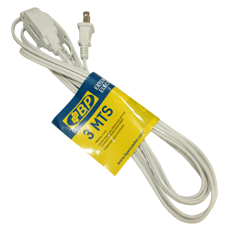 EXTENSION DE 3 MTS 3 TOMAS BLANCO/-BP BP00640