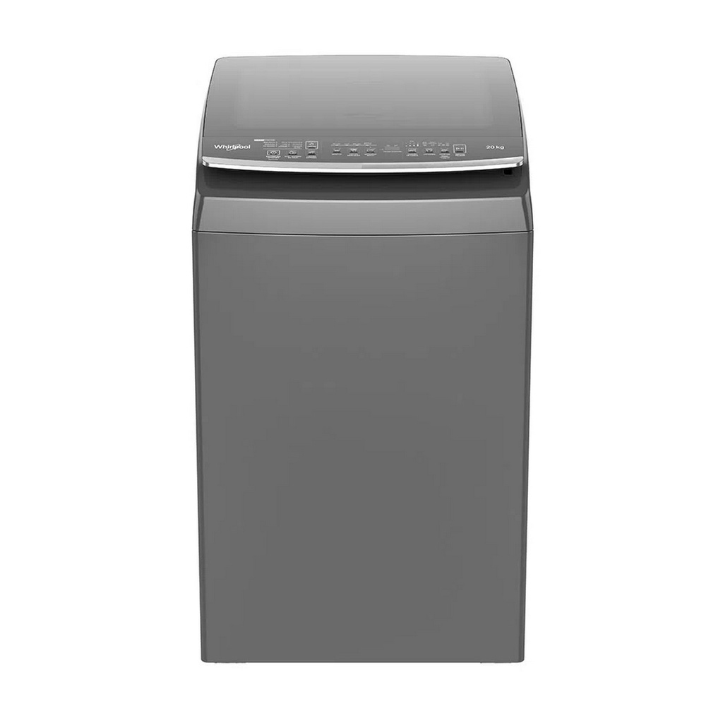 LAVADORA 20KG CARGA SUPERIOR PANEL DIGITAL  GRIS/-WHIRLPOOL