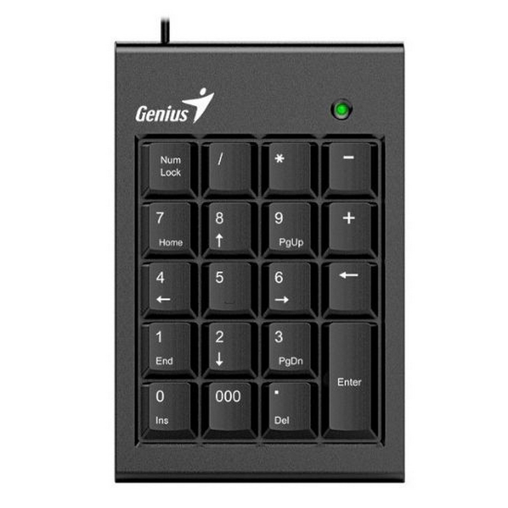 TECLADO NUMERICO USB DISEÑO DELGADO NEGRO/-GENIUS NUMPAD 100