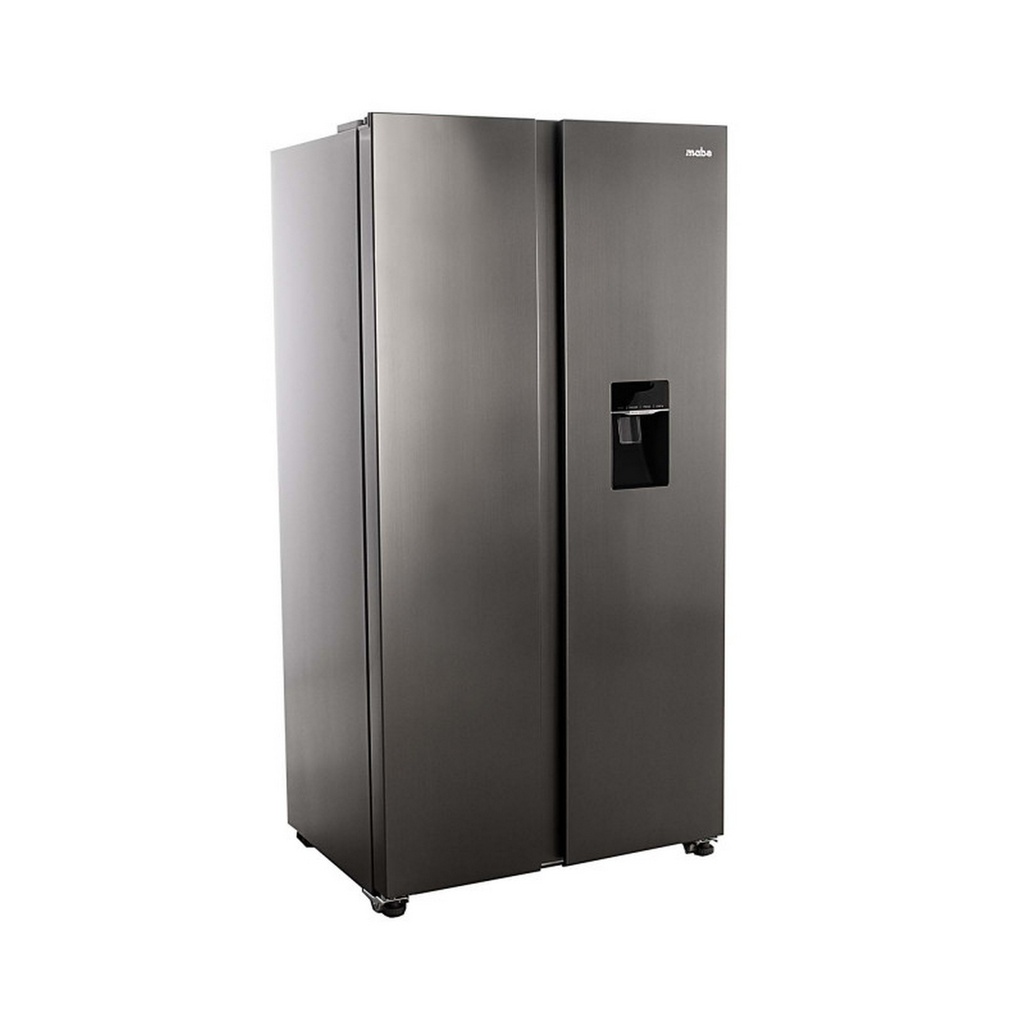 REFRIGERADORA SIDE BY SIDE 565LT 20PIES LUZ LED 74.5X89.5X178.8CM INOX/-MABE