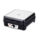 WAFLERA 4 PANES 1200WTTS 110V T/REGULABLE R/ANTIADHERENTE NEGRO/INOX -CASTELL