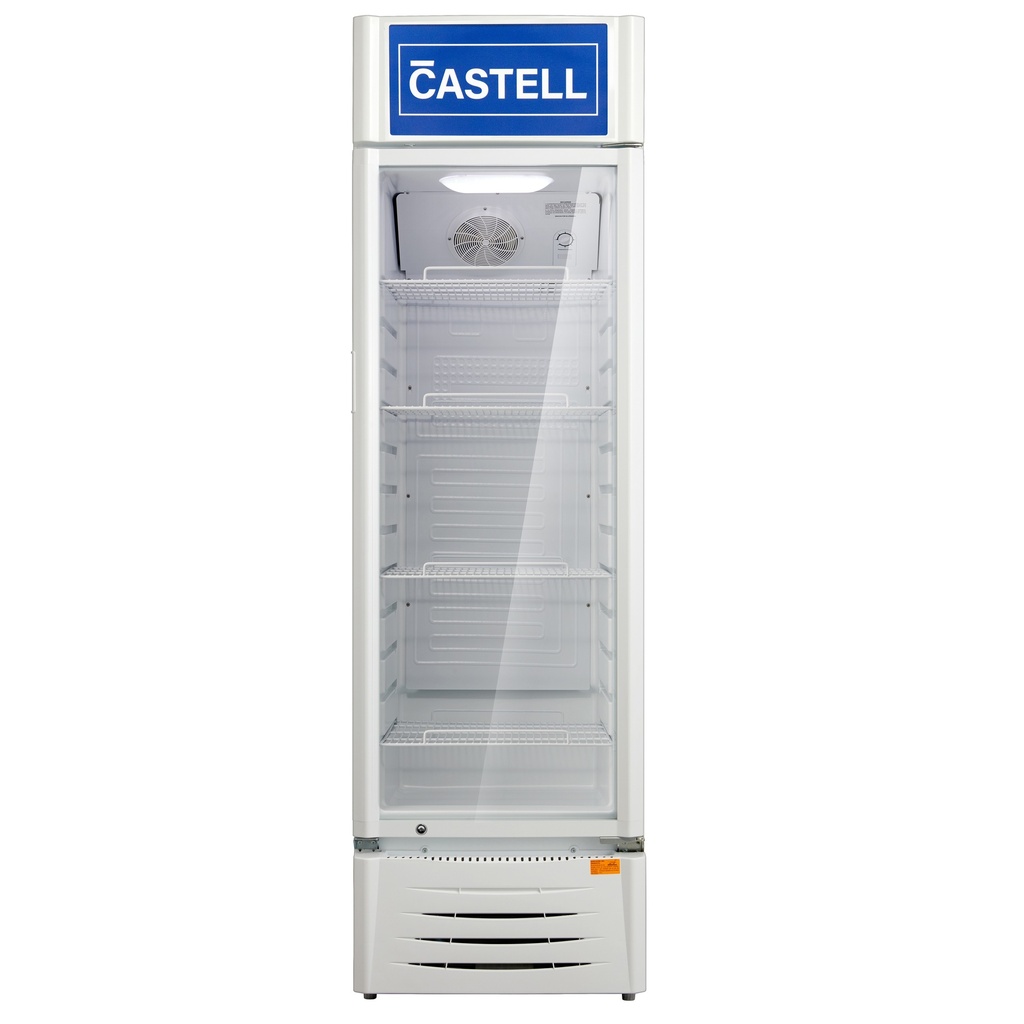 VITRINA VERTICAL 309LT BLANCO/-CASTELL CAS-E411 (309LT)