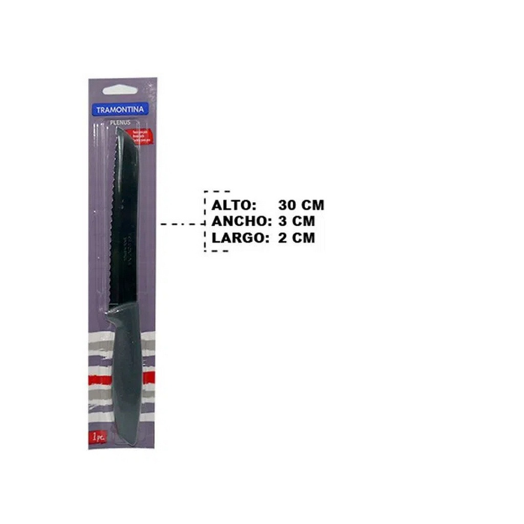 CUCHILLO PARA PAN 7" -TRAMONTINA