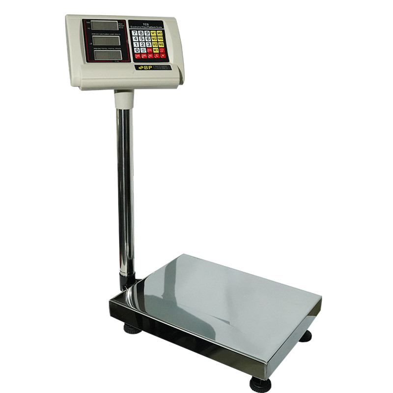 BALANZA PLATAFORMA DIGITAL 150KG/330LB ACERO INOX (30X40CM) -BP